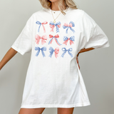 Fourth of July Stars and Stripes Boots T Shirt