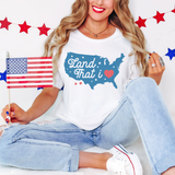 Fourth of July Land That I Love America T Shirt
