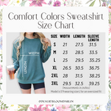 Embroidered Floral Mama Custom Crewneck Sweatshirt