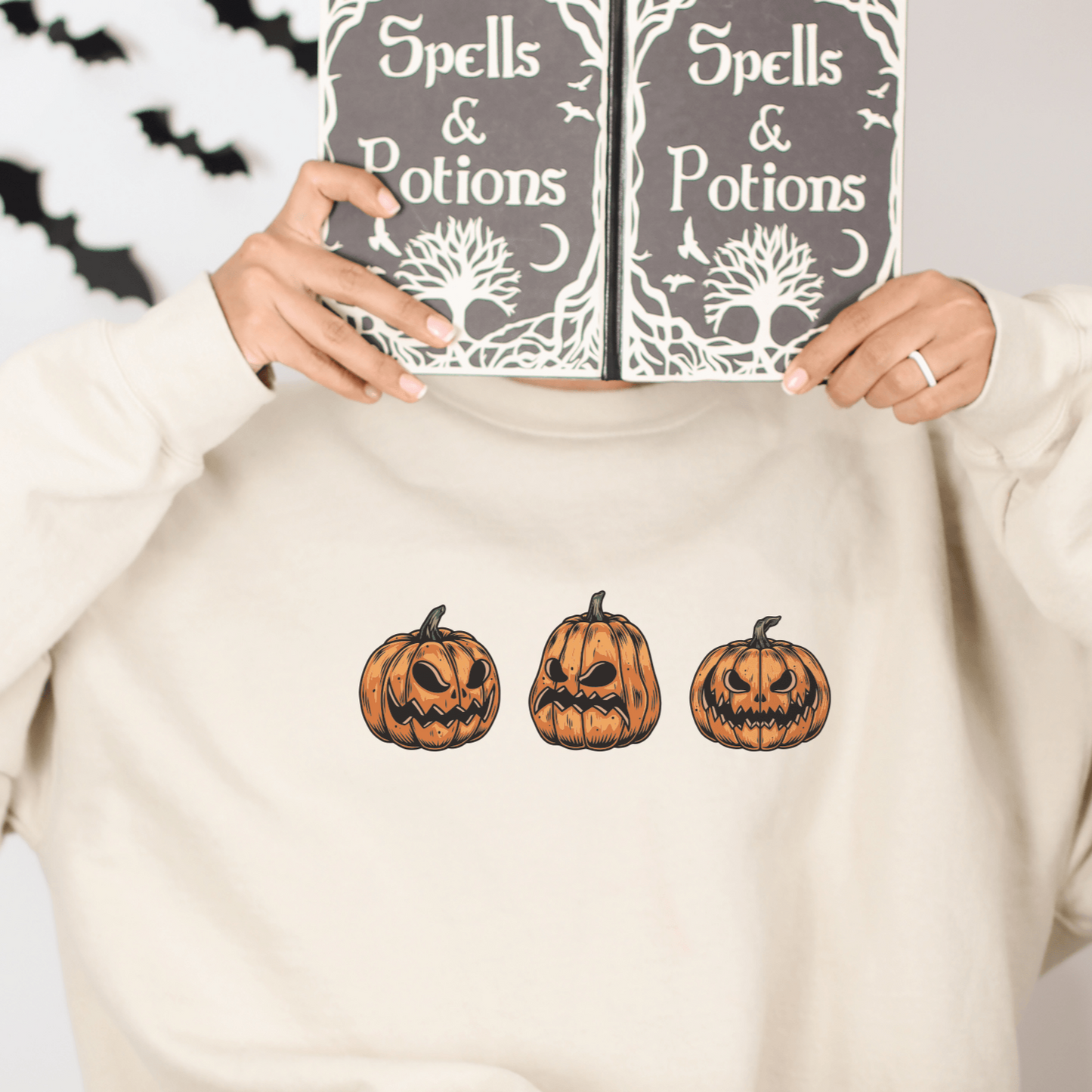 Halloween Jack O' Lantern Sweatshirt