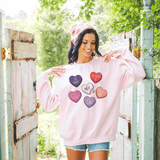 Anti-Valentine's Day Candy Hearts Sweatshirt