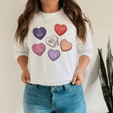 Anti-Valentine's Day Candy Hearts Sweatshirt