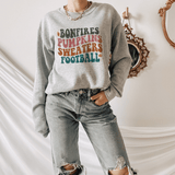 Autumn Vibes Bonfires and Football Sweatshirt