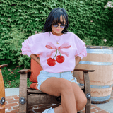 Sweet Bow Cherries Sweatshirt