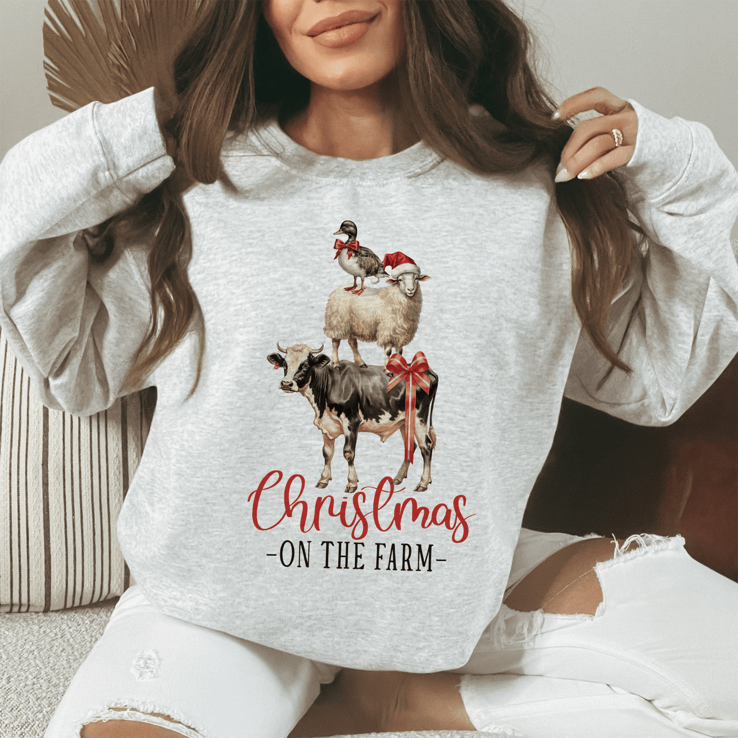 Farmstead Festive Crewneck Sweatshirt