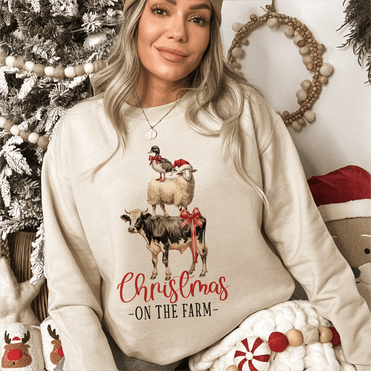 Farmstead Festive Crewneck Sweatshirt