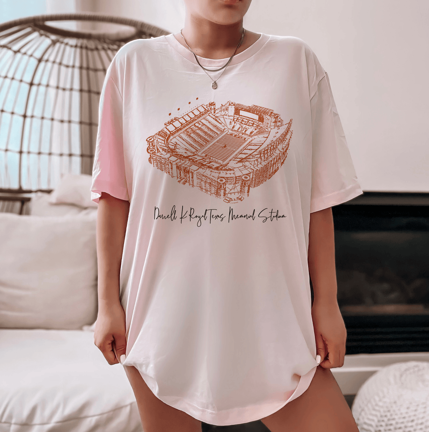 Longhorn Legacy Darrell K Royal Texas Memorial Stadium T Shirt