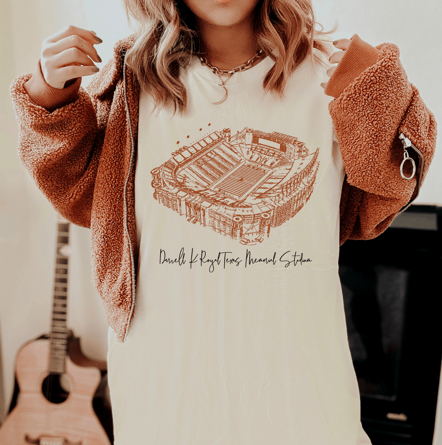 Longhorn Legacy Darrell K Royal Texas Memorial Stadium T Shirt