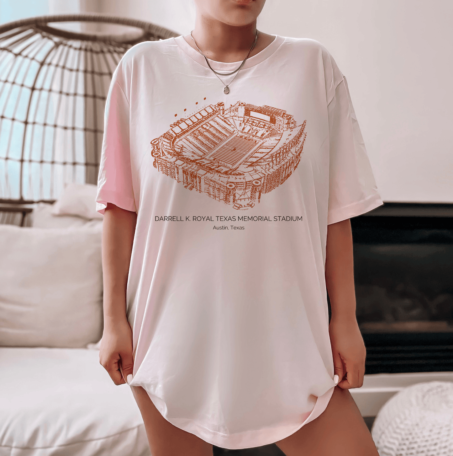 Longhorn Legacy Darrell K Royal Texas Memorial Stadium T Shirt
