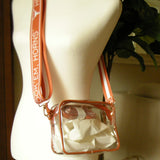 Texas Longhorns Gameday Clear Bag with Hook 'Em Straps