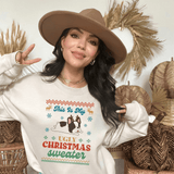 Festive Frenchie Ugly Christmas Sweatshirt