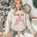 Longhorn Pride Hook 'em Cowboy Boots Sweatshirt