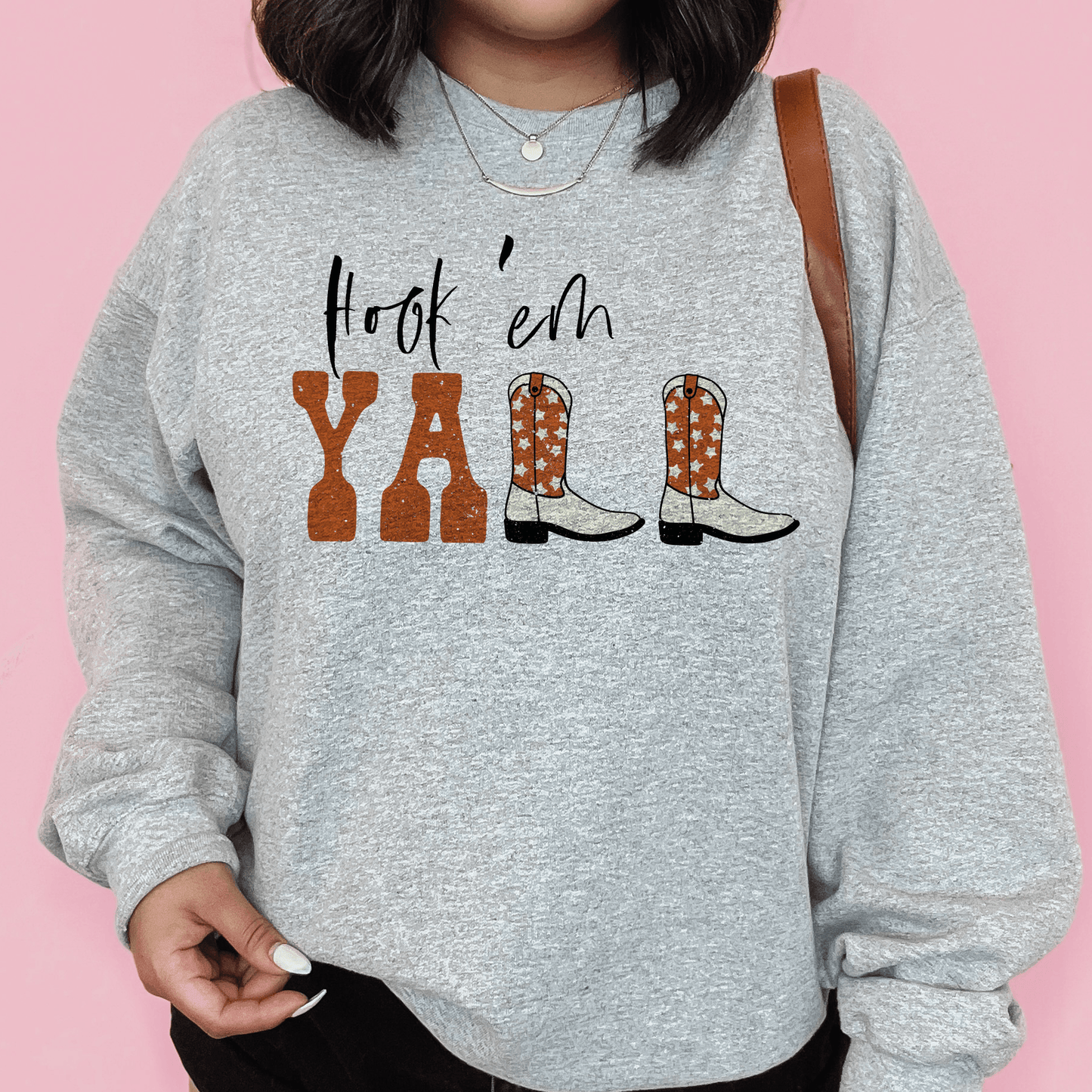 Longhorn Pride 'Hook 'em Y'all' UT Austin Edition Sweatshirt