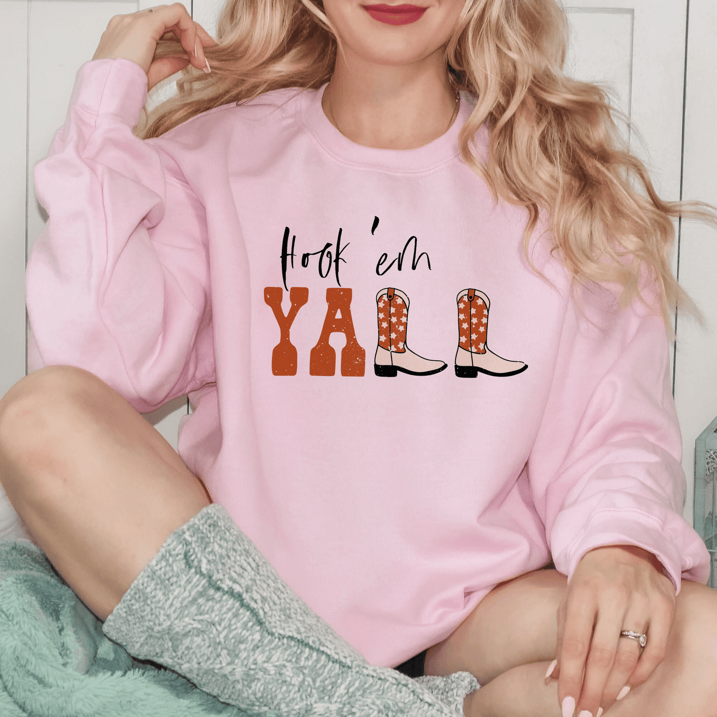 Longhorn Pride 'Hook 'em Y'all' UT Austin Edition Sweatshirt