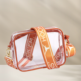 Texas Longhorns Gameday Clear Bag with Hook 'Em Straps