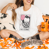 Fright Night The Clown Tarot Card T Shirt