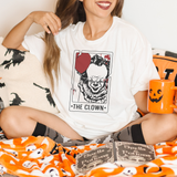 Fright Night The Clown Tarot Card T Shirt