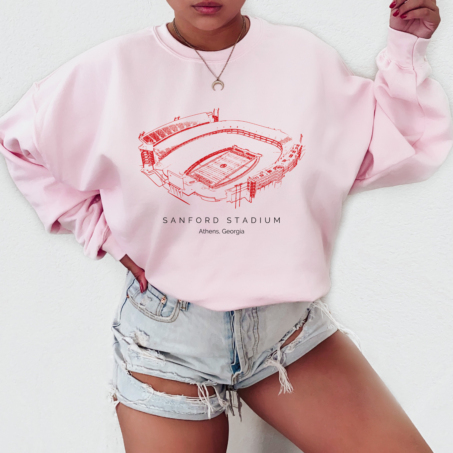 Sanford Stadium Athens Georgia Sweatshirt
