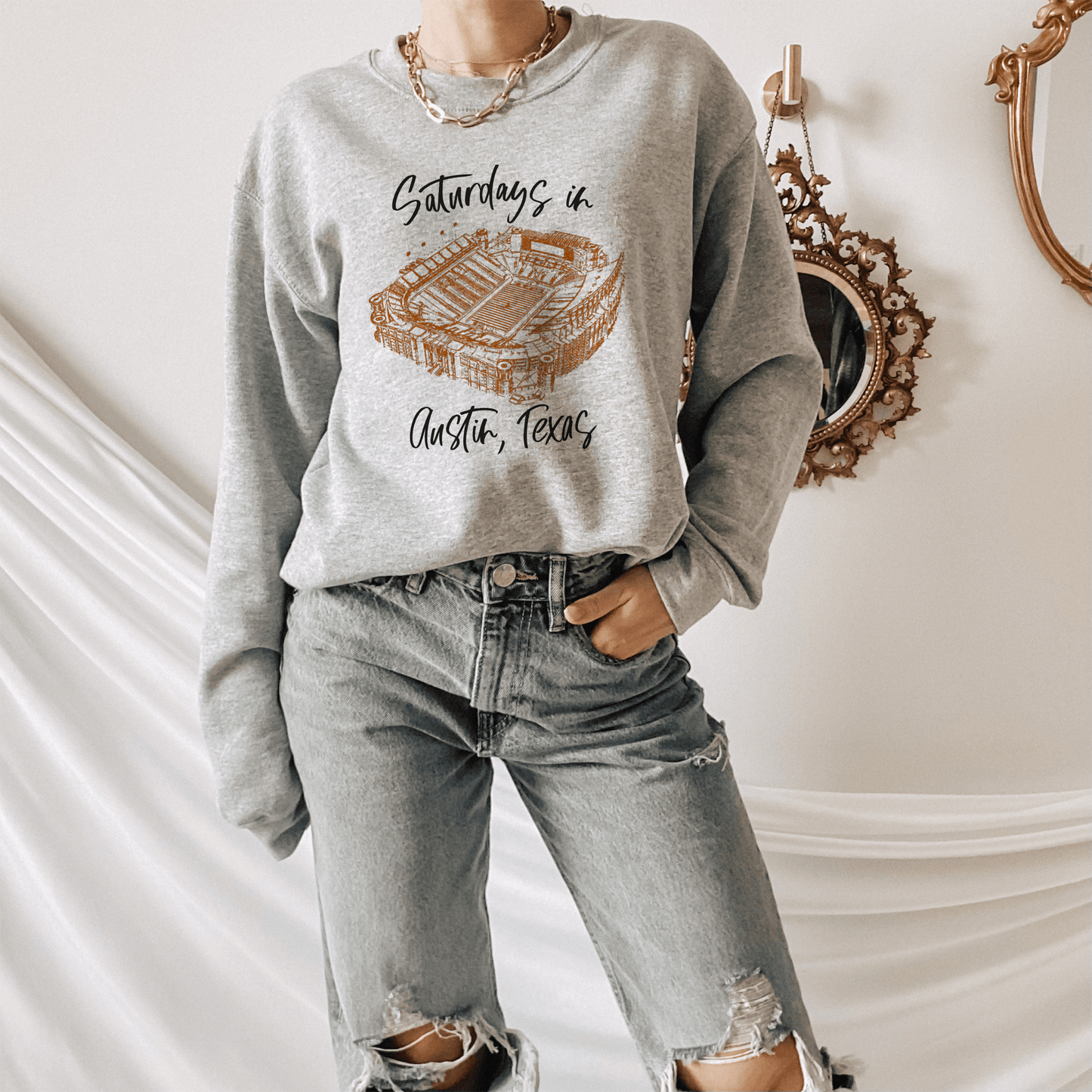 Austin Game Day Stadium Sweatshirt