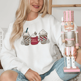 Christmas Skeleton Frap Delight Sweatshirt