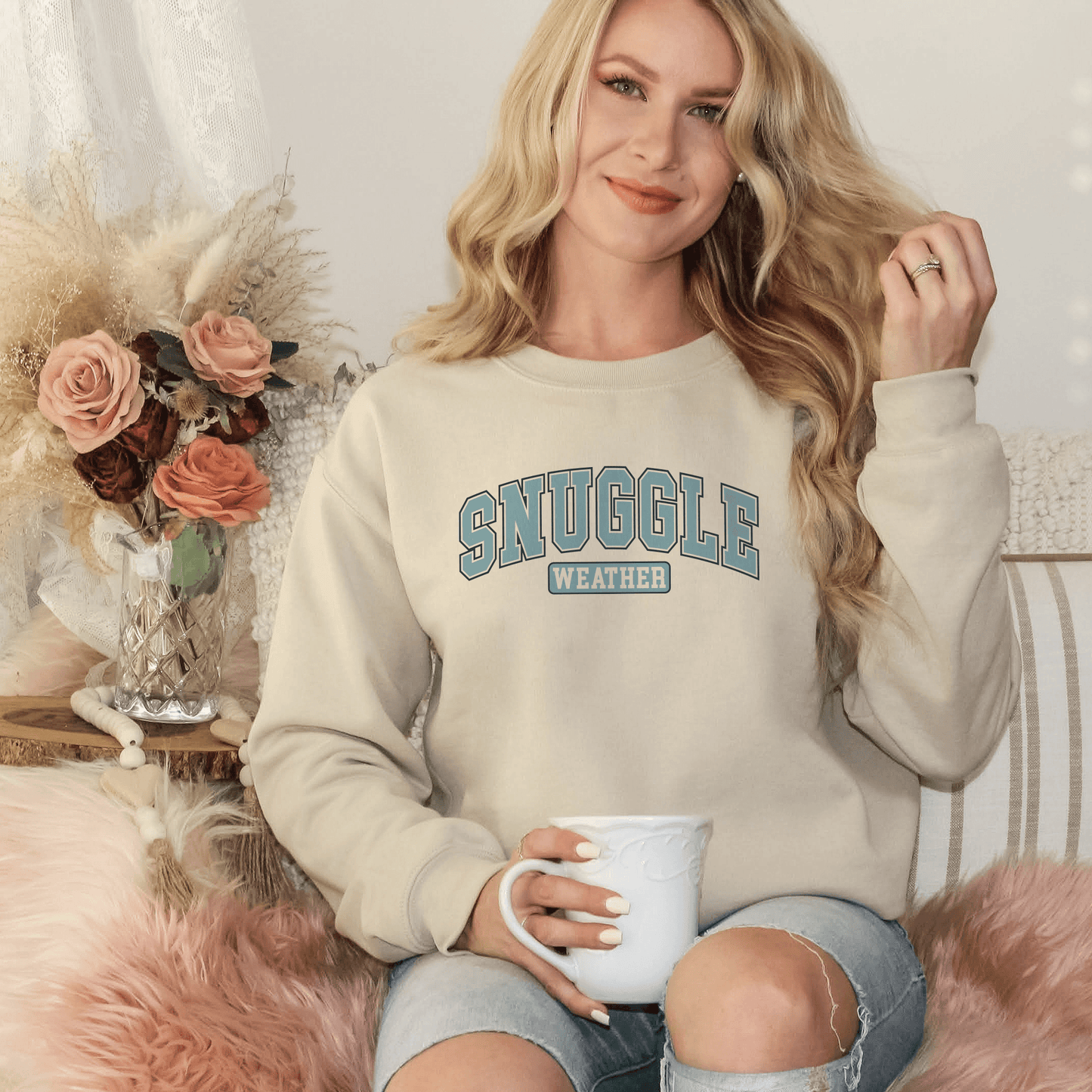 Cozy Snuggle Weather Sweatshirt