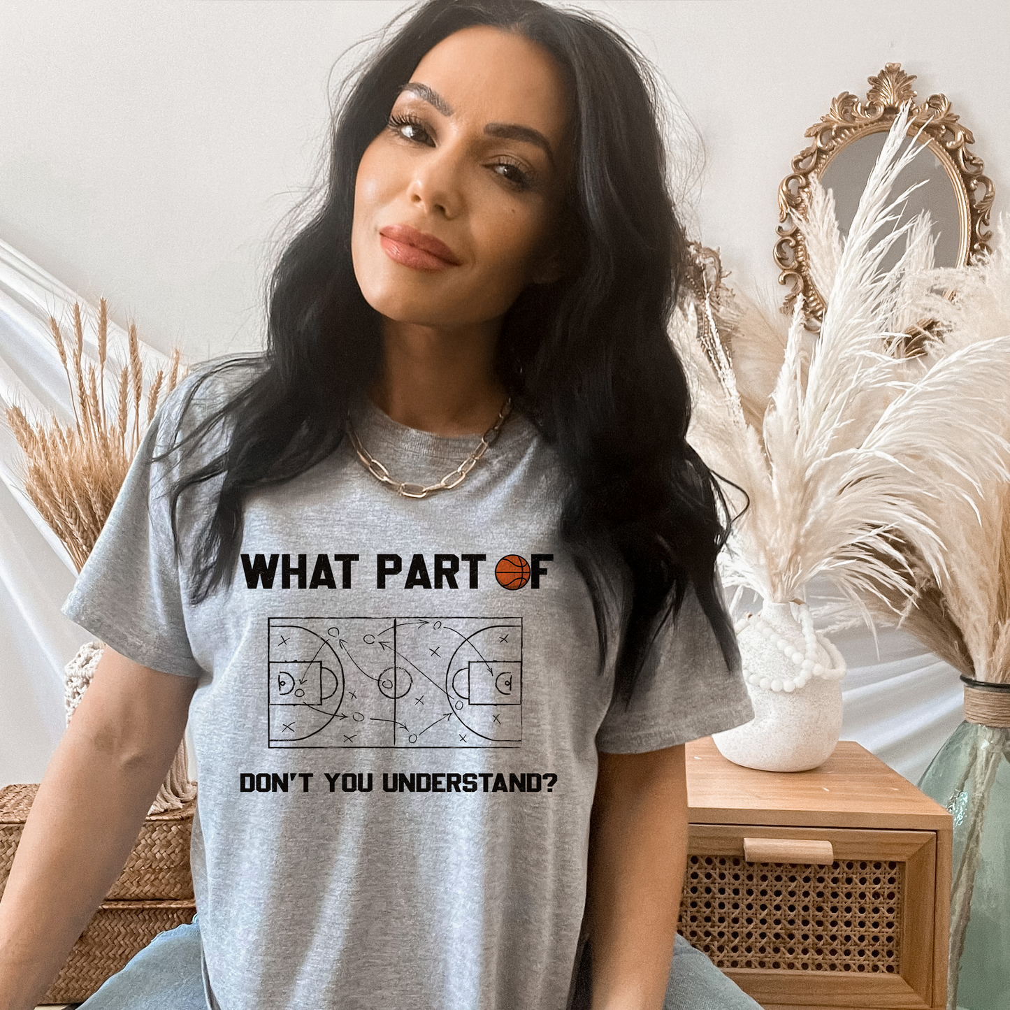 What Part of Basketball Don't You Understand Sports T Shirt