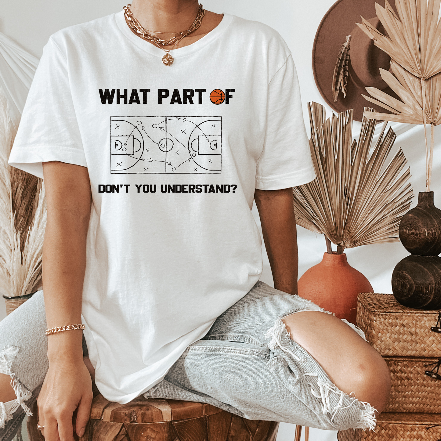 What Part of Basketball Don't You Understand Sports T Shirt