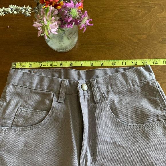 Wrangler Lilac lavender high waisted cutoffs 26
