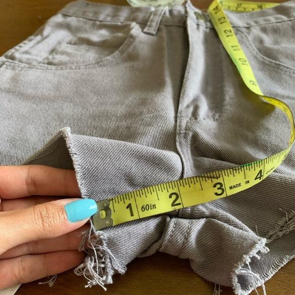 Wrangler Lilac lavender high waisted cutoffs 26