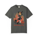 Retro Everything Is Fine Witch T-Shirt