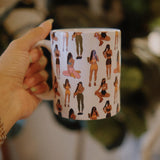 Fitness Women Selfie Mug