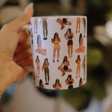 Fitness Women Selfie Mug