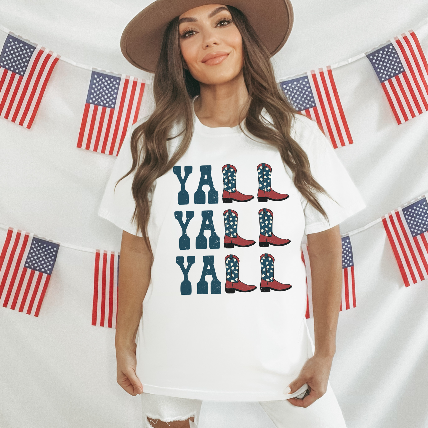 Fourth of July Yall Yall Yall T Shirt