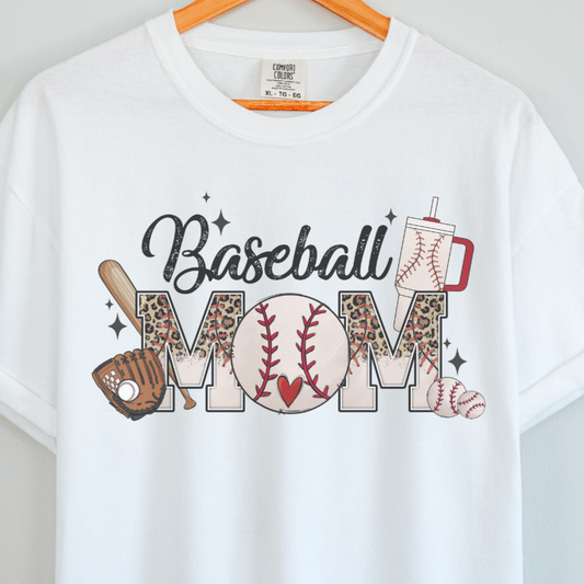 Baseball Mom Stanley Cup T Shirt