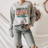 Autumn Vibes Bonfires and Football Sweatshirt