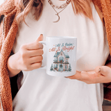 Christmas Charm Victorian Home Holiday 12 oz Ceramic Mug