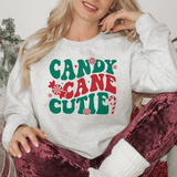 Christmas Charm Candy Cane Cutie Sweatshirt