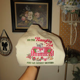 On the Naughty List Embroidered Christmas Cat Sweatshirt or T Shirt