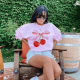 Sweet Bow Cherries Sweatshirt