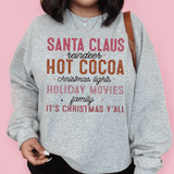 Christmas Favorites Festive Sweatshirt