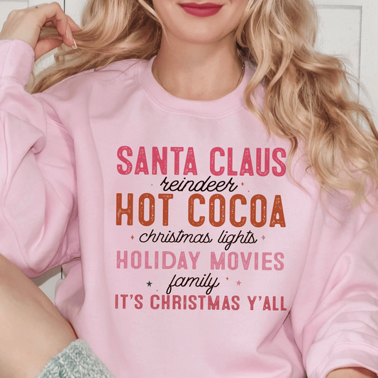Christmas Favorites Festive Sweatshirt