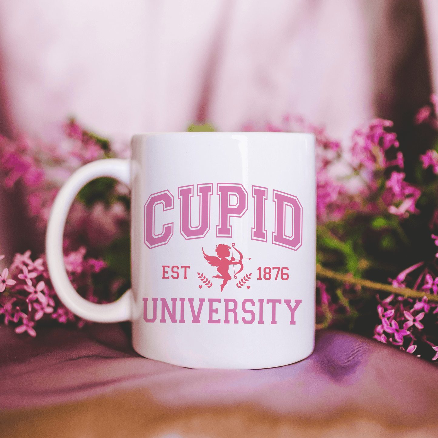 Cupid University 12 oz Ceramic Mug
