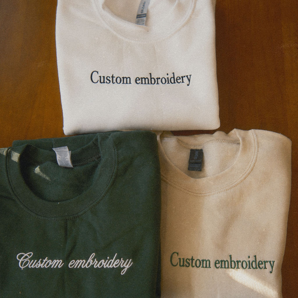 Custom Embroidered Sweatshirt
