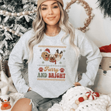 Christmas Furry and Bright Holiday Sweatshirt