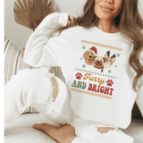 Christmas Furry and Bright Holiday Sweatshirt