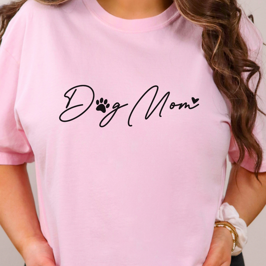 Paw Dog Mom T Shirt