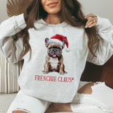 Santa Paws Frenchie Claus Holiday Sweatshirt