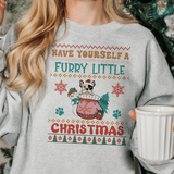 Cozy Frenchie Christmas Sweatshirt