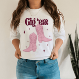Aggies Pride Gig'em Cowboy Boots Sweatshirt