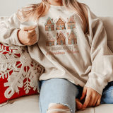 Charming Gingerbread Village Christmas Sweatshirt